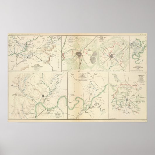 Decherd, Manchester, Tullahoma, Jasper Poster (Voorkant)