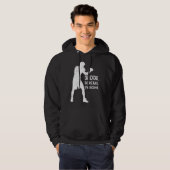 Decide Dedicate Overcome Boxing quote Boxer motiva Hoodie (Voorkant volledig)