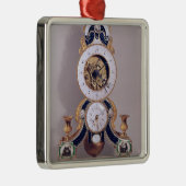 Decimaal en duodecimaal klok metalen ornament (Rechts)