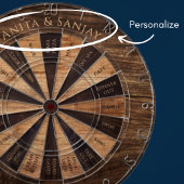 Decisive Darts Houten Effect Rustiek Dartboard Dartbord