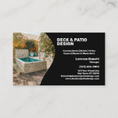 Deck and Patio Design Company Visitekaartje (Voorkant)