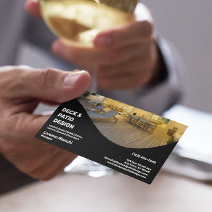 Deck and Patio Design Company Visitekaartje