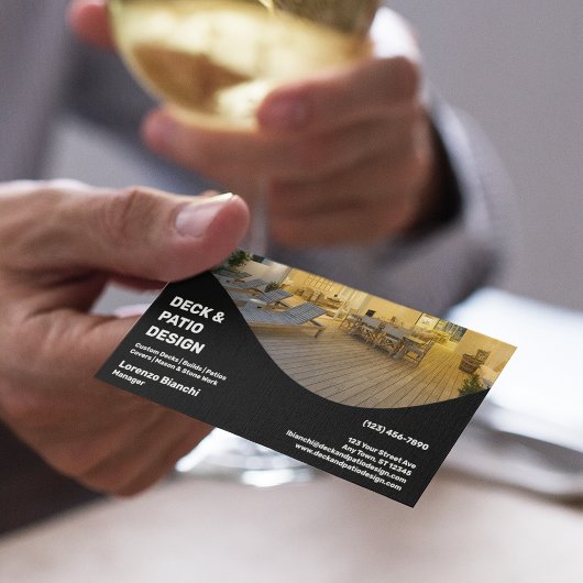 Deck and Patio Design Company Visitekaartje