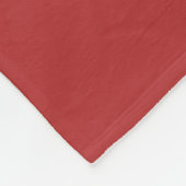 deck de hal Typografie Feestdagen Fleece Deken (Hoek)