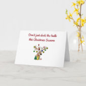 ** DECK DE HALLEN EN DECK UW ZELF** HOGERE DAG KAART (Gele Bloem)