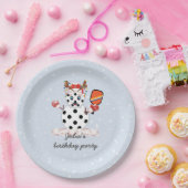 Deck de Hallen Kerstmis Pickleball Toernooi Papieren Bordje (Feest)