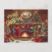 Deck de Hallen met Charm Feestdagenkaart (Voorkant)