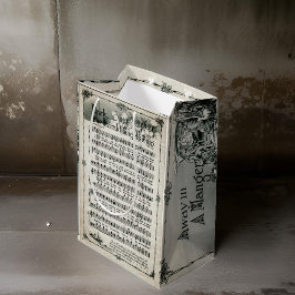 Deck de Hallen Muziek Blad Gift Bag Medium Cadeauzakje