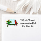 Deck de Hallen Papegaai Etiket (Insitu)