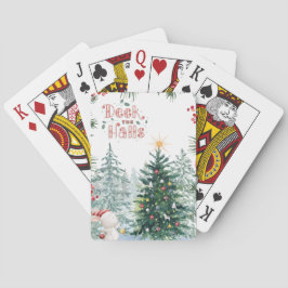 Deck de hallen pokerkaarten