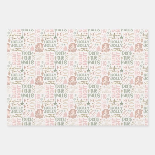 Deck de Hallen Set van 3 inpakpapier (Voorkant)