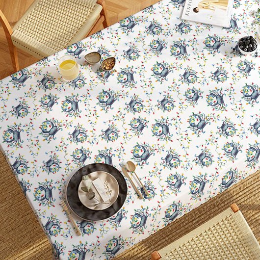 Deck de Klauwen Kust Kerst Krab Tafelkleed