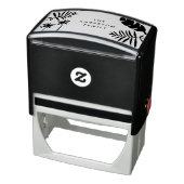 Deck De Palmen Kerstmis Tropisch Modern Design Zelfinktende Stempel (Product)