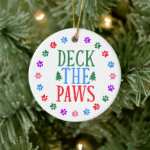 Deck de Paws kerstversiering