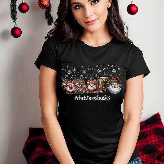 Deck de zalen met ons #ChristmasBasics T-shirt