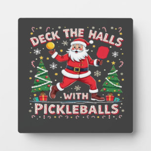 Deck de zalen met pickleballs fotoplaat