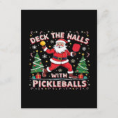 Deck de zalen met pickleballs informatiekaartje (Voorkant)