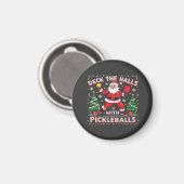 Deck de zalen met pickleballs magneet (Voorkant / Achterkant)