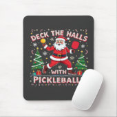 Deck de zalen met pickleballs muismat (Met muis)