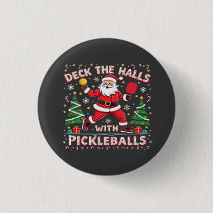 Deck de zalen met pickleballs ronde button 3,2 cm