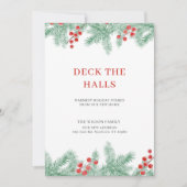 Deck de zalen nieuw adres verplaatsen feestdagenkaart (Voorkant)