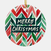Deck de zalen van je geest Kerstmis Keramisch Ornament (Voorkant)