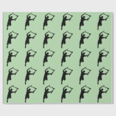 Deck Grabbing Kampioen Stunt Scooter Rider Cadeaupapier (Vlak)