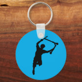 Deck Grabbing Kampioen Stunt Scooter Rider Sleutelhanger (Achterkant)