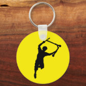 Deck Grabbing Kampioen Stunt Scooter Rider Sleutelhanger (Voorkant)
