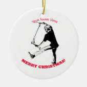 Deck Grabbing - Stunt Scooter Trick Keramisch Ornament (Voorkant)