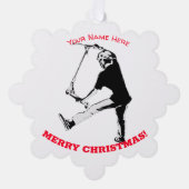 Deck Grabbing - Stunt Scooter Trick Ornament Kaart (Voorkant)