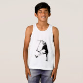 Deck Grabbing - Stunt Scooter Trick T-shirt (Voorkant volledig)