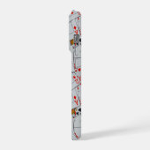 Deck Of Scatter Playing Cards Pattern, iPhone Hoesje (Linkerkant)