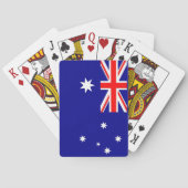 Deck Playing Cards with Flag of Australia Pokerkaarten (Achterkant)