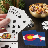 Deck Playing Cards with Flag of Colorado, USA Pokerkaarten (Insitu)