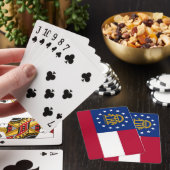 Deck Playing Cards with Flag of Georgia Speelkaarten (Insitu)