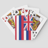 Deck Playing Cards with Flag of Hawaii Pokerkaarten (Achterkant)