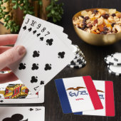Deck Playing Cards with Flag of Iowa, USA Pokerkaarten (Insitu)