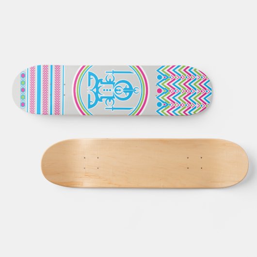 Deck-SilverSamurai Skateboard (Horizontaal)