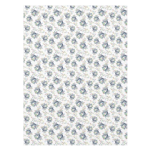 Deck the Claws Coastal Christmas Crab Tafelkleed (Voorkant)