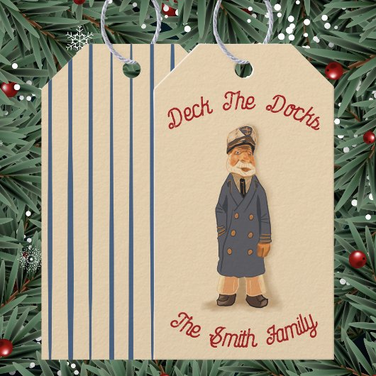 Deck The Docks Christmas  Cadeaulabel