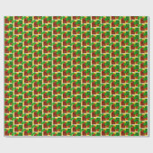 "Deck the Halls" cadeaupapier (Vlak)