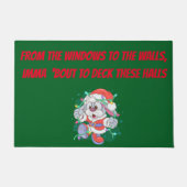 DECK THE HALLS DEURMAT (Voorkant)