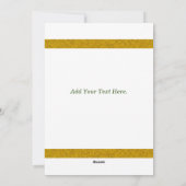 Deck The Halls Flat Holiday Kaart (Achterkant)