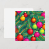 Deck the Halls is een traditioneel kerstliedje dat Feestdagenkaart (Voorkant / Achterkant)