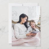 Deck the Halls  kerstcadeaus Kerstmis Feestdagenkaart (Achterkant)