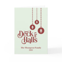 "Deck The Halls" Lichtgroene Kerst