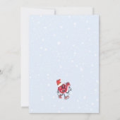 Deck the Halls Pickleball Kersttoernooi Kaart (Achterkant)