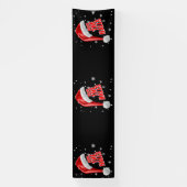 Deck The Halls Sneeuw Collectie 2.5x10 Vinyl Spandoek (Verticaal)