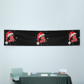 Deck The Halls Sneeuw Collectie 2.5x12 Vinyl Spandoek (Beurs)